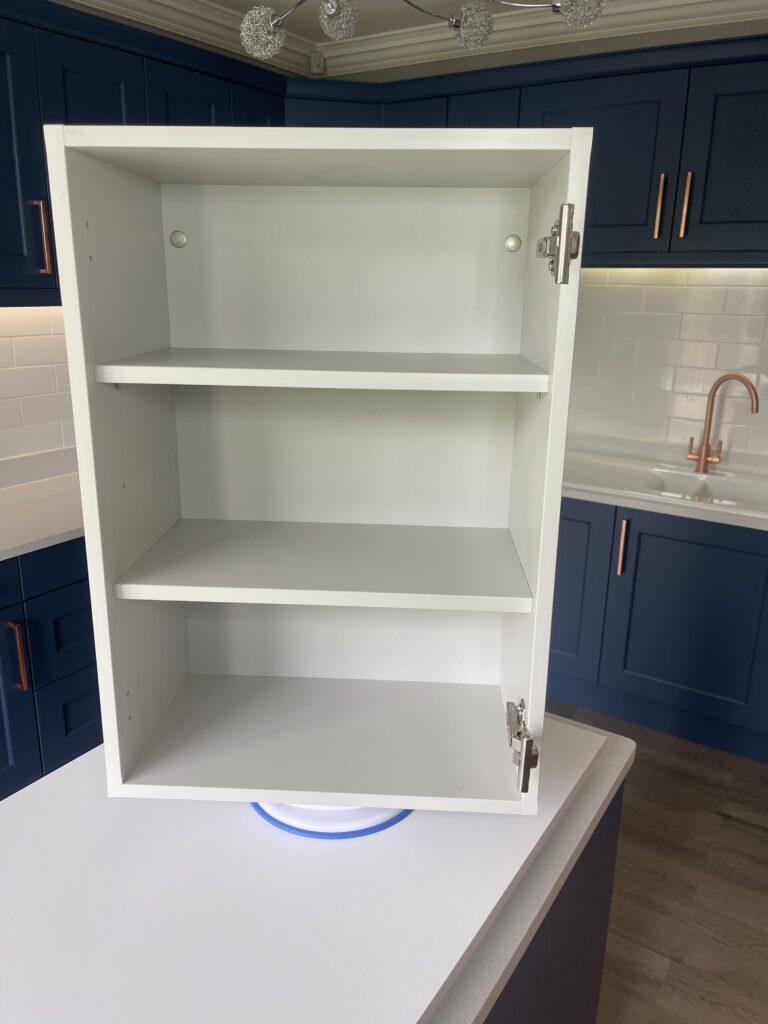 Light Grey Wall Units - Kitchen Experts